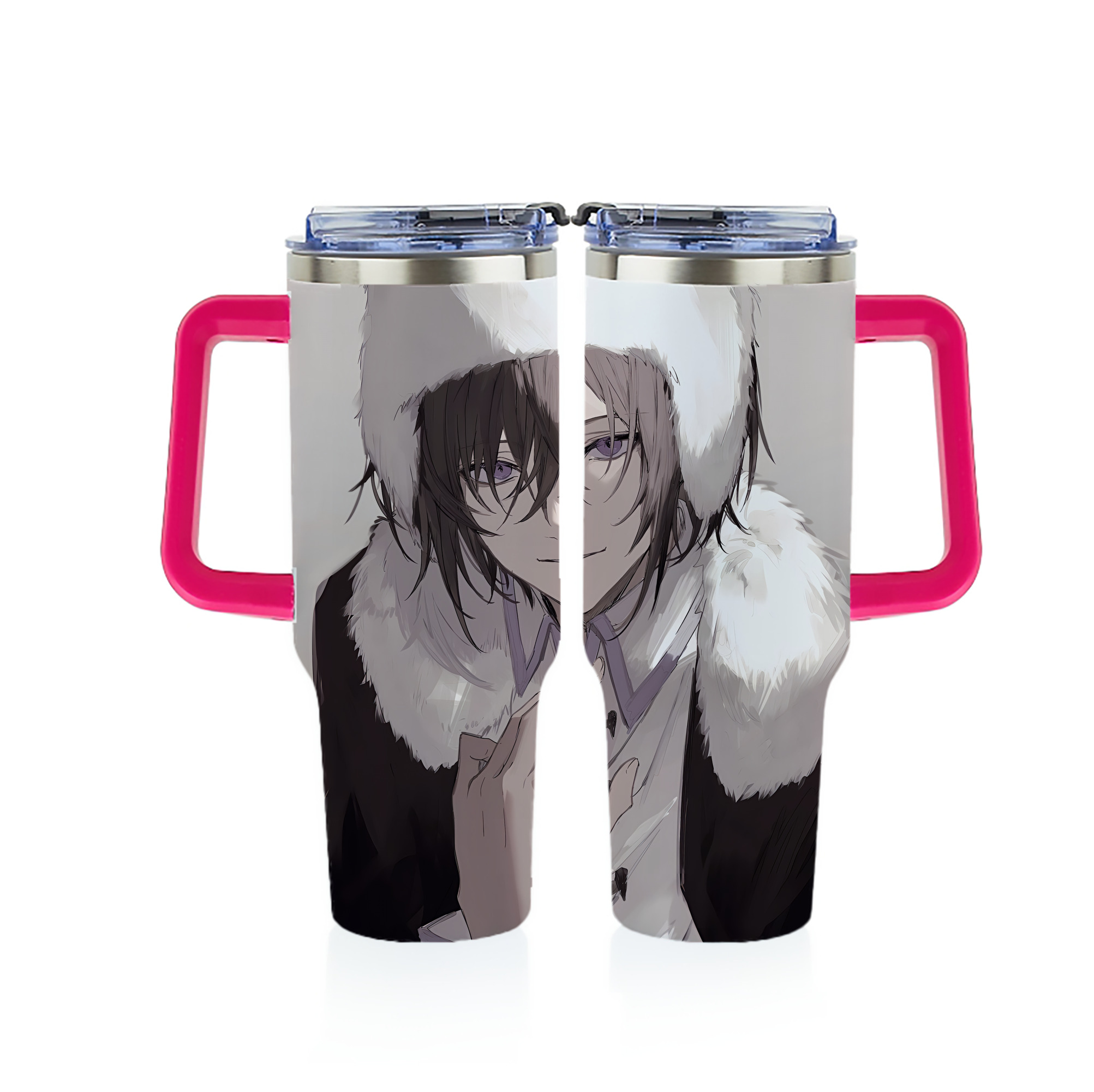 （画像用） 文豪ストレイドッグス Bungo Stray Dogs 1200ｍLフルプリント車用タンブラー